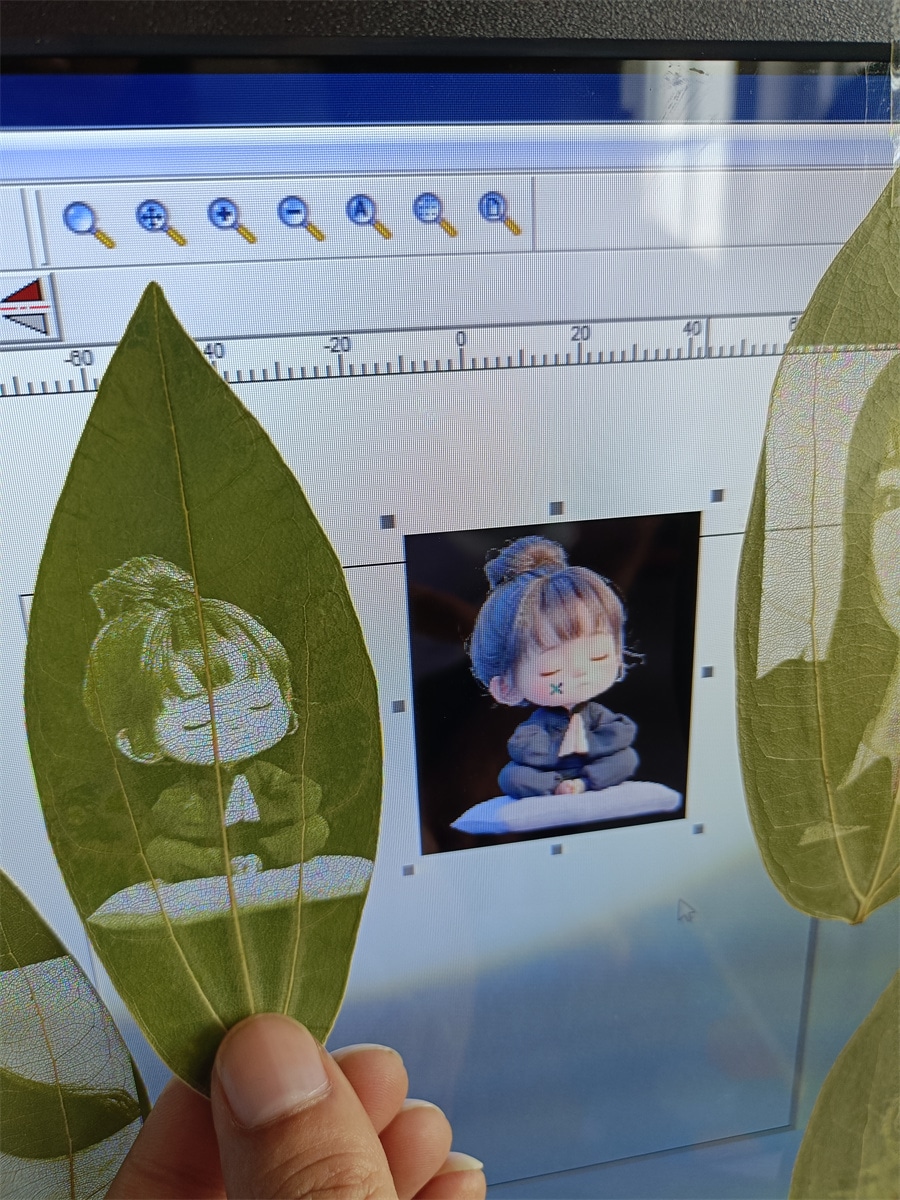 激光打标机打样