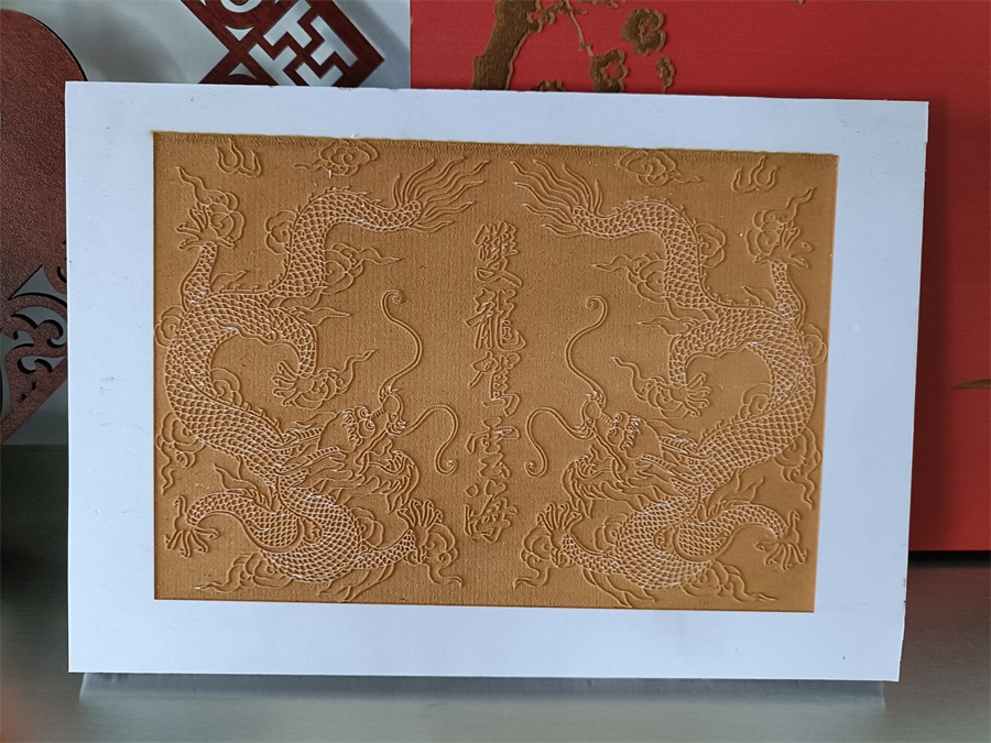激光雕刻机打样