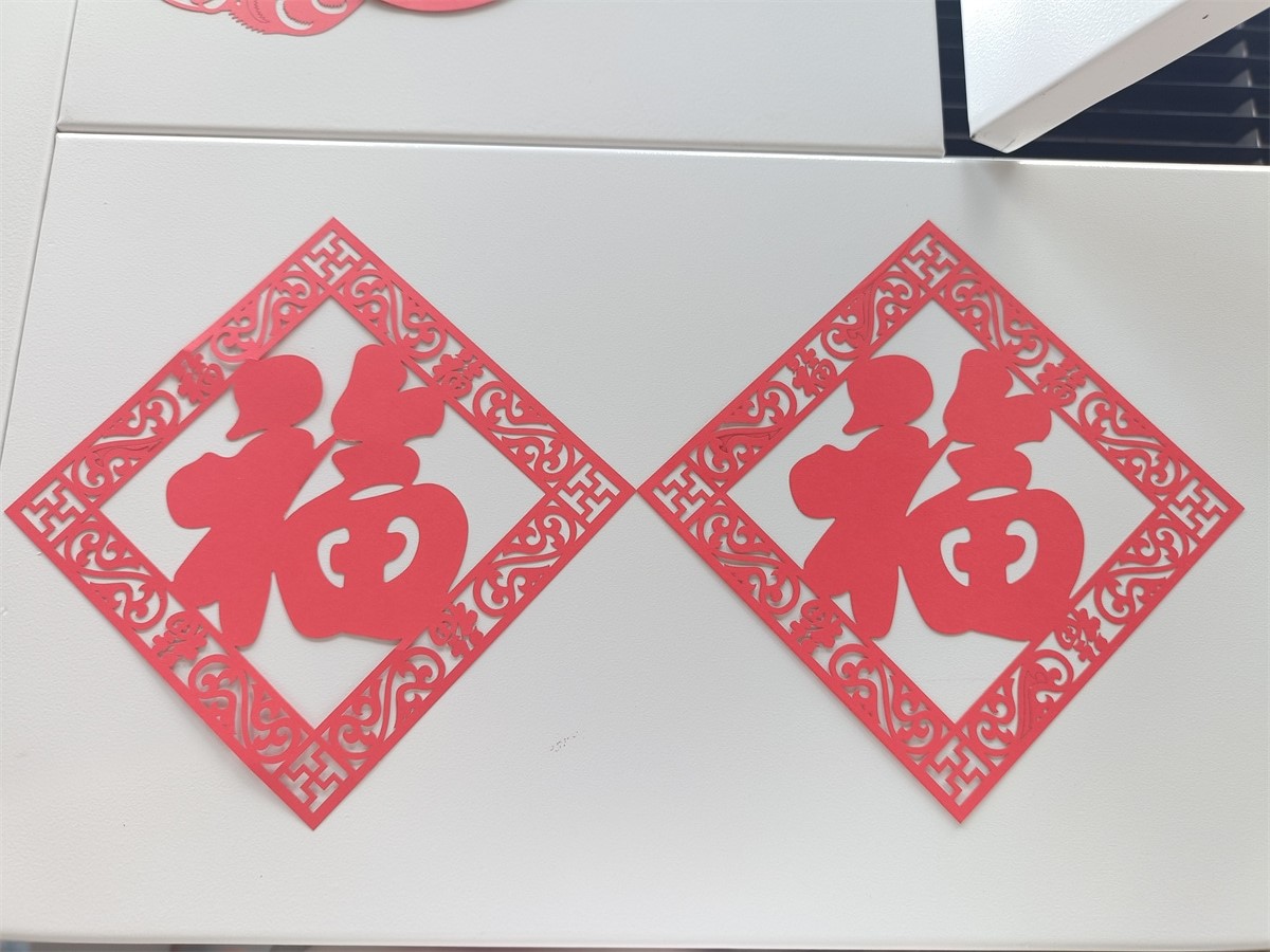 激光雕刻机打样